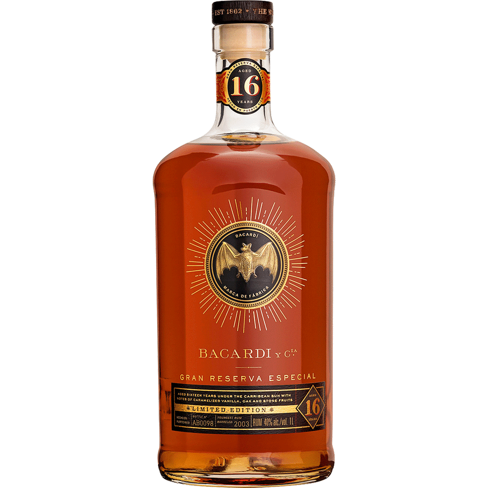 Bacardi 16 Year Gran Reserva Especial Rum | Total Wine & More