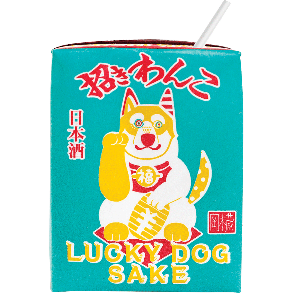 Maneki Wanko Lucky Dog Sake 180ml Btl