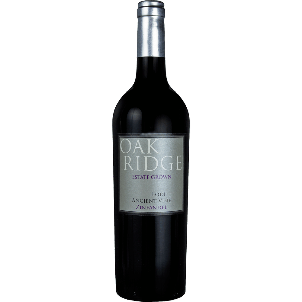 Oak Ridge Zinfandel Ancient Vine Estate Grown Lodi, 2021 750ml
