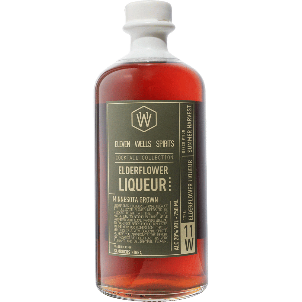 11 Wells Elderflower Liqueur 750ml