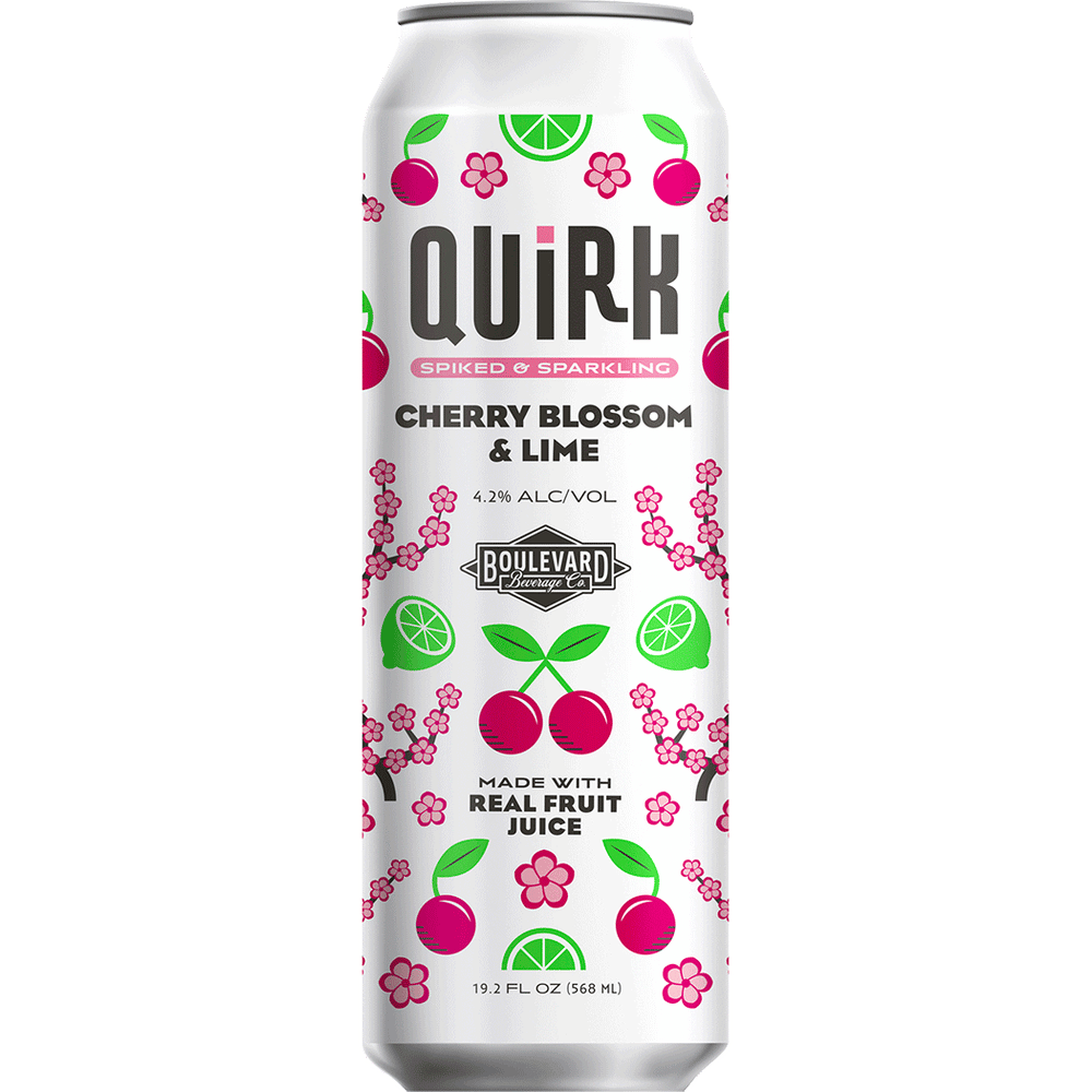 Boulevard Quirk Cherry Blossom & Lime 19.2oz Can