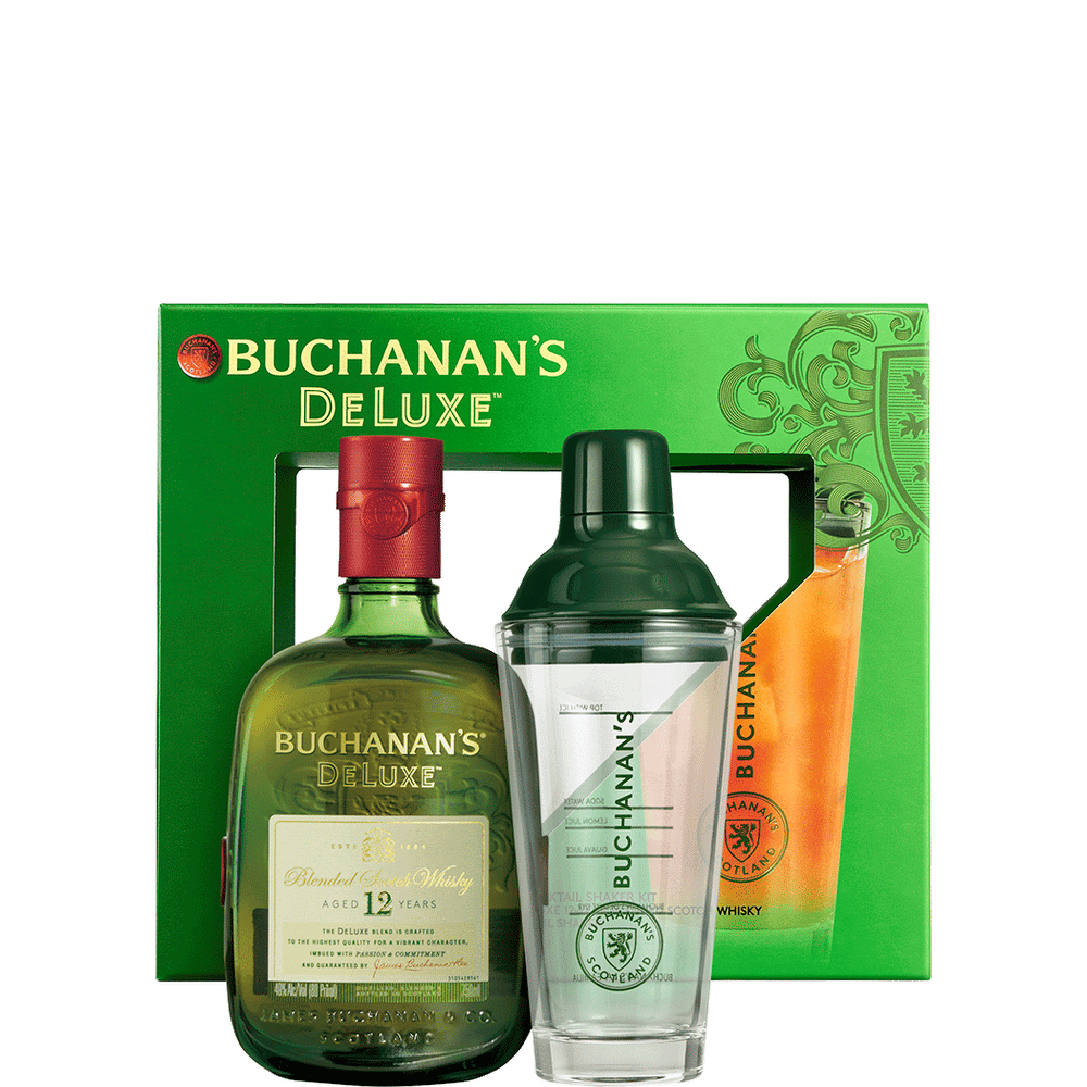 Buchanans Deluxe with Shaker Gift | Total Wine &amp; More