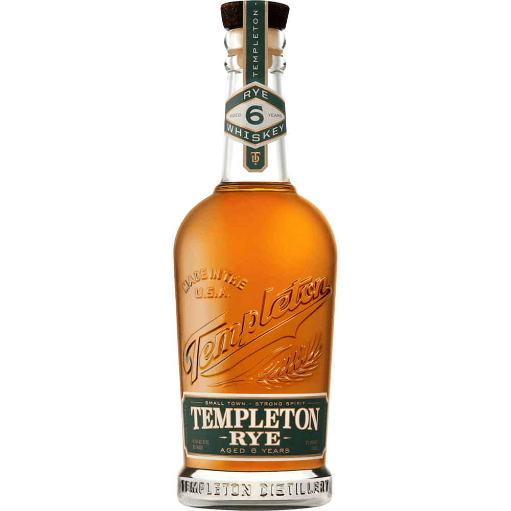 Templeton Rye Whiskey 6 Year 750ml