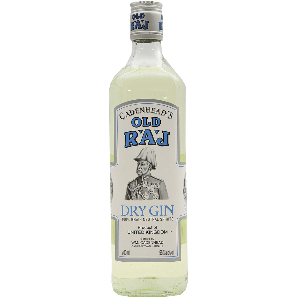 Old Raj Gin Blue Label 110 Proof