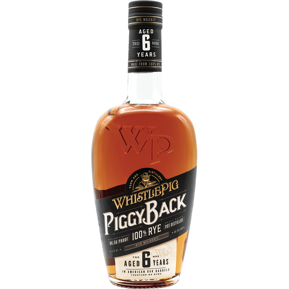 WhistlePig 6 Year PiggyBack Rye 750ml