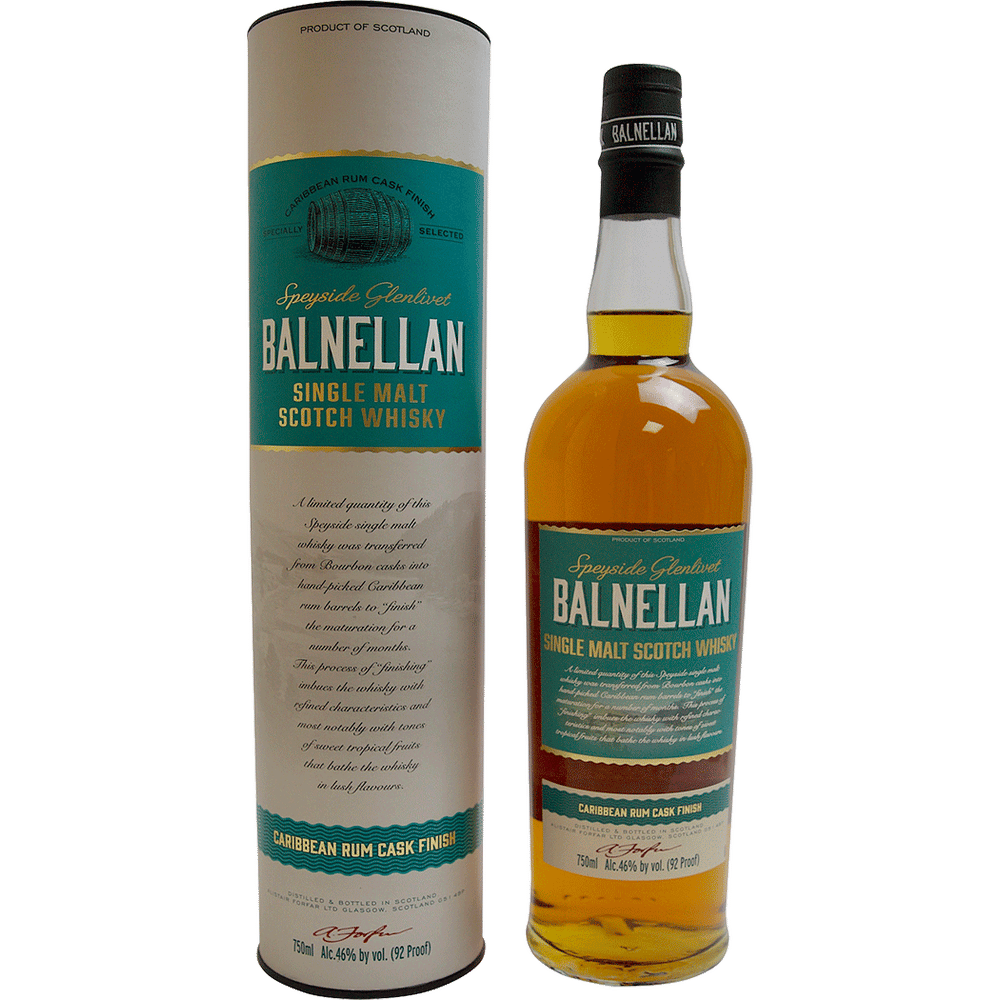 Balnellan Caribbean Rum Csk Finish Single Malt Scotch 750ml