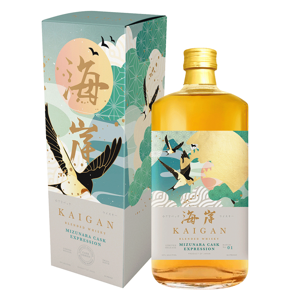 Kaigan Mizunara Cask Japanese Whisky | Total Wine & More - 750ml