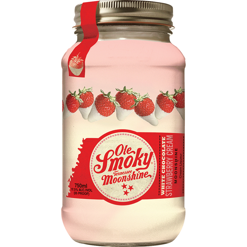 Ole Smoky White Chocolate Strawberry Cream Liqueur Total Wine & More