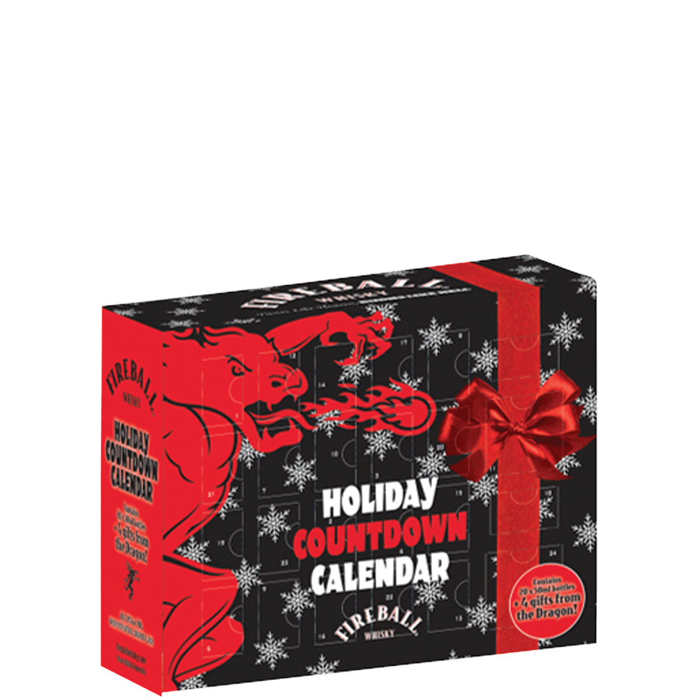 Fireball Countdown Calendar Gift 50ml Gift