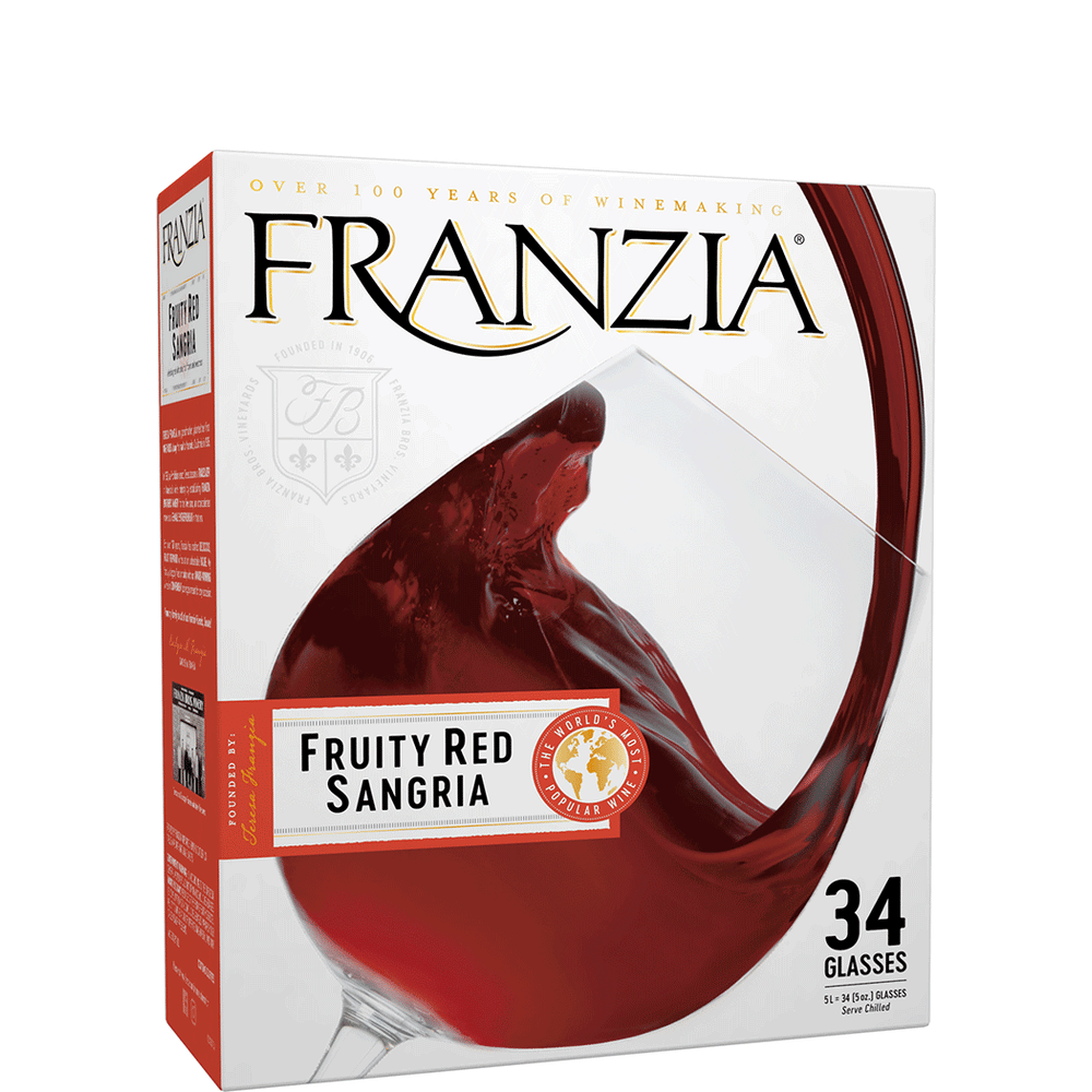 Franzia Fruity Red Sangria 5L Box