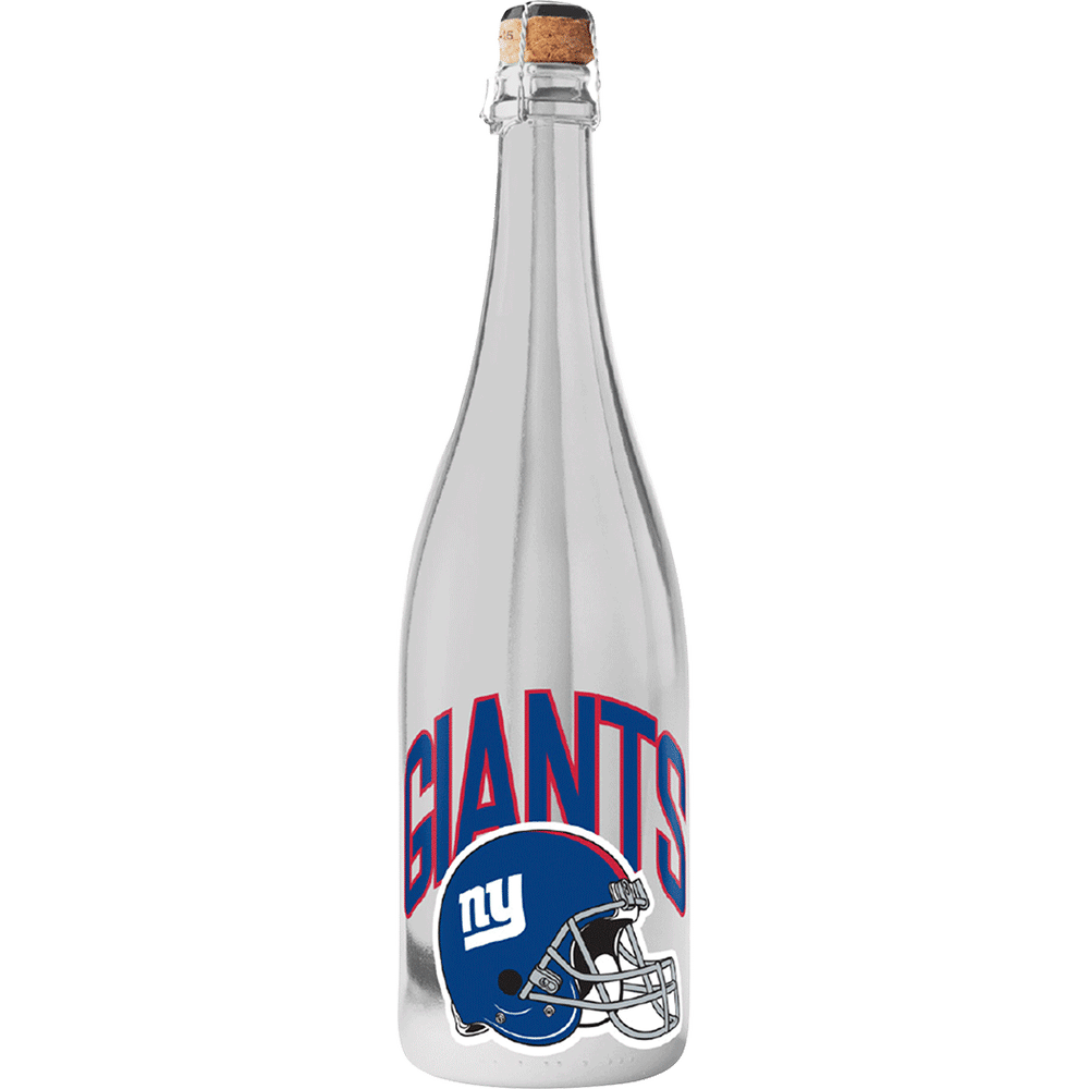 New York Giants Helmet Metaillc Silver Bubbly