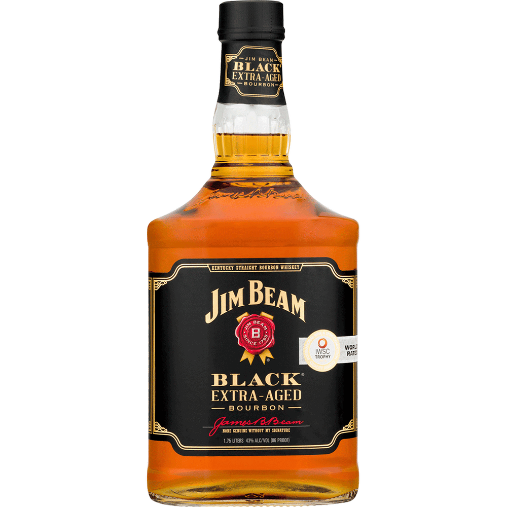 Jim Beam Black Extra Aged Bourbon Whiskey 1.75L