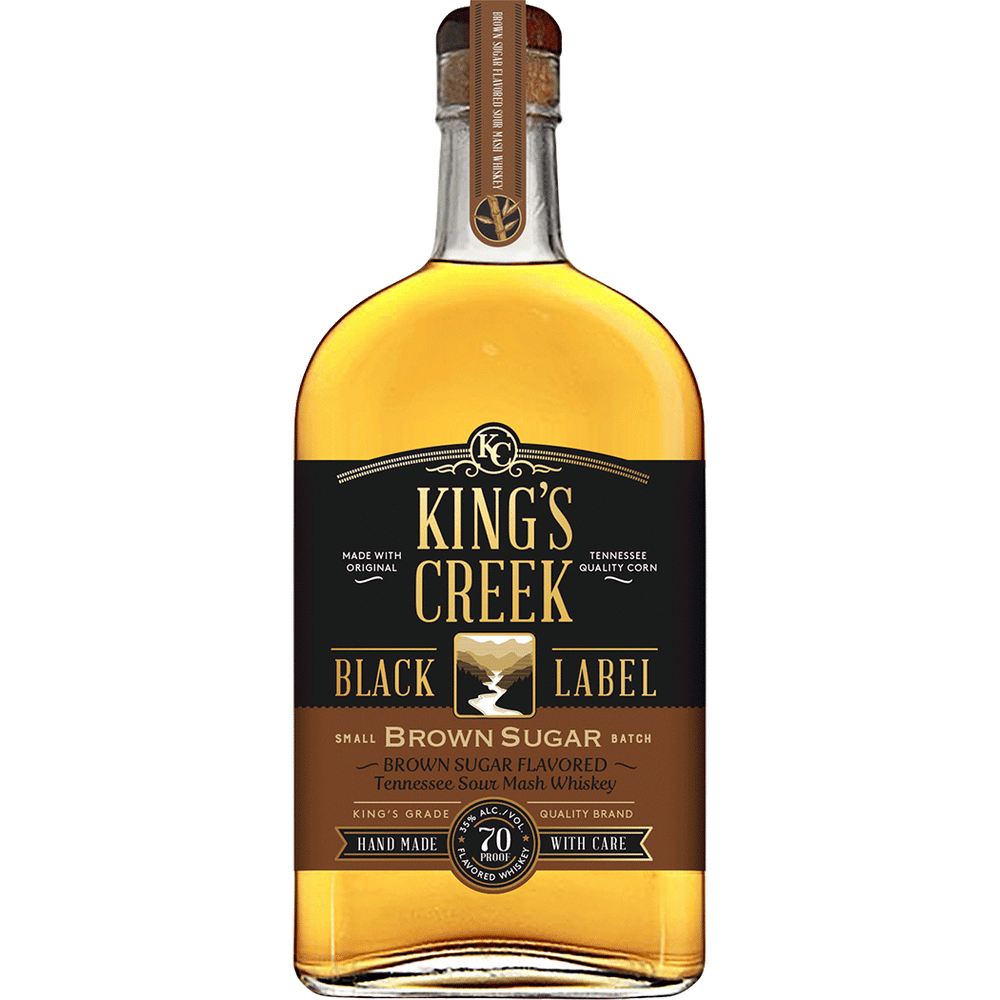 King's Creek Black Label Brown Sugar Whiskey 750ml