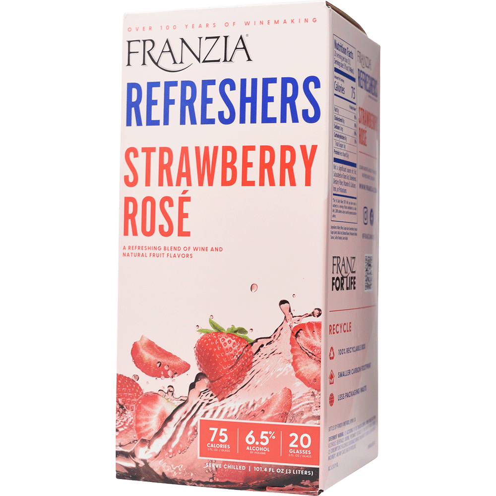 Franzia Refreshers Strawberry Rose 3L Box