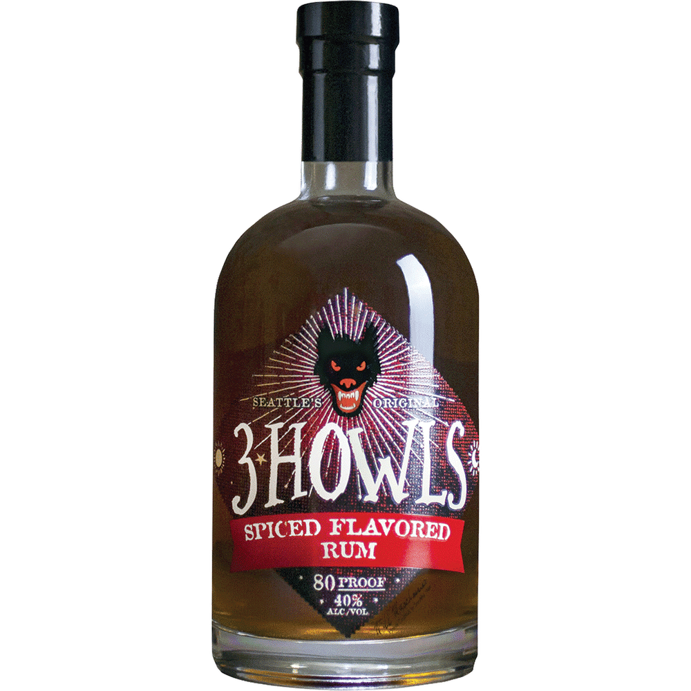 3 Howls Spiced Rum 750ml