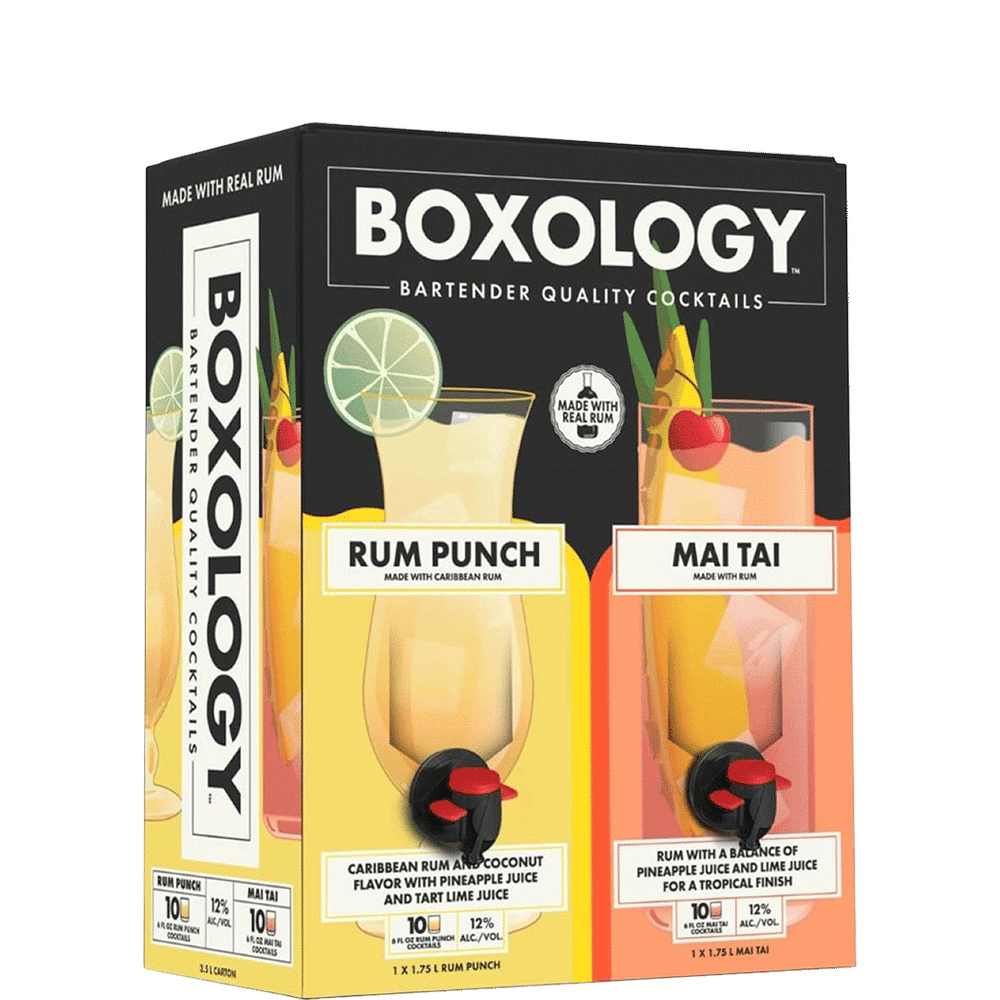 Boxology Rum Punch Mai Tai Bartender Quality Cocktails Total Wine large-batch-blue-hawaiian-rum-cocktail-malibu-coconut-fun-drinks-drinks