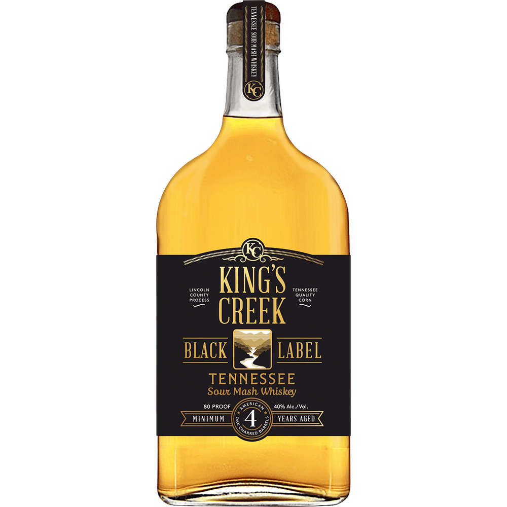 King's Creek Black Label 4Yr Whiskey 1.75L