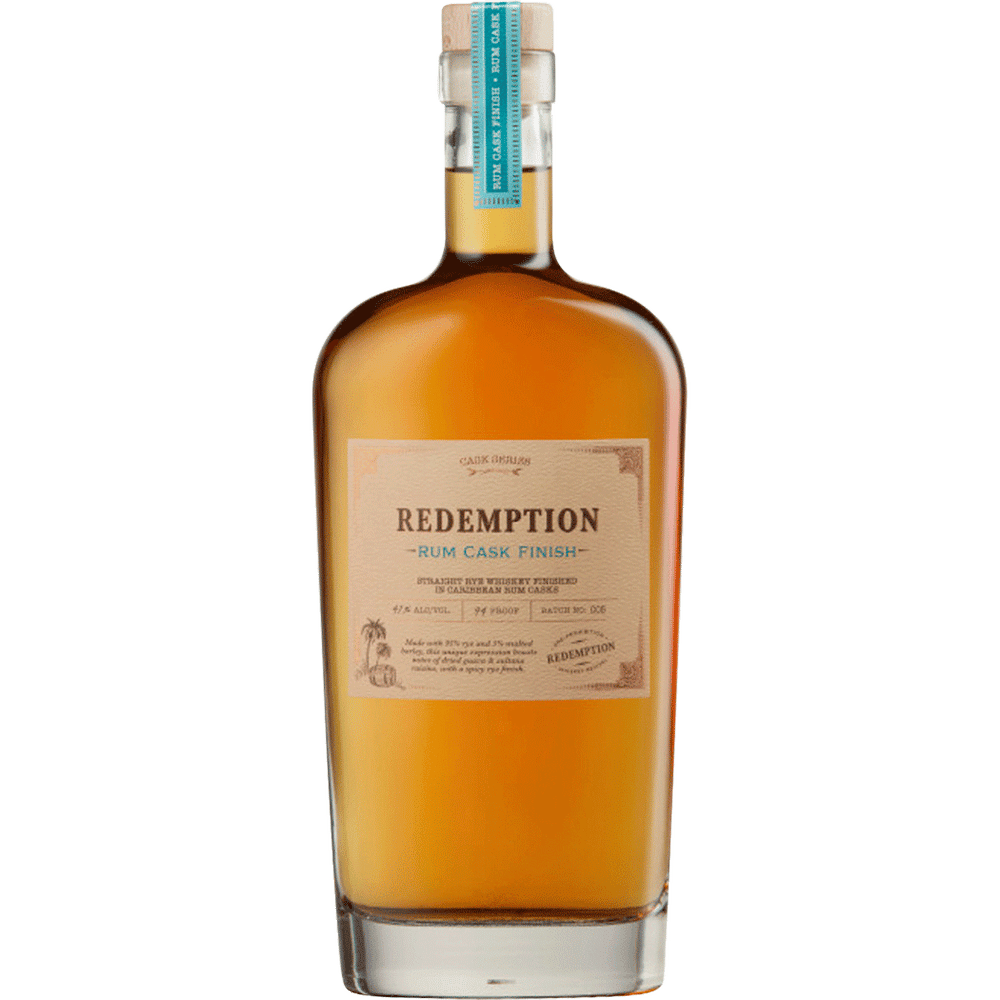 Redemption Rye Rum Cask Finish 750ml