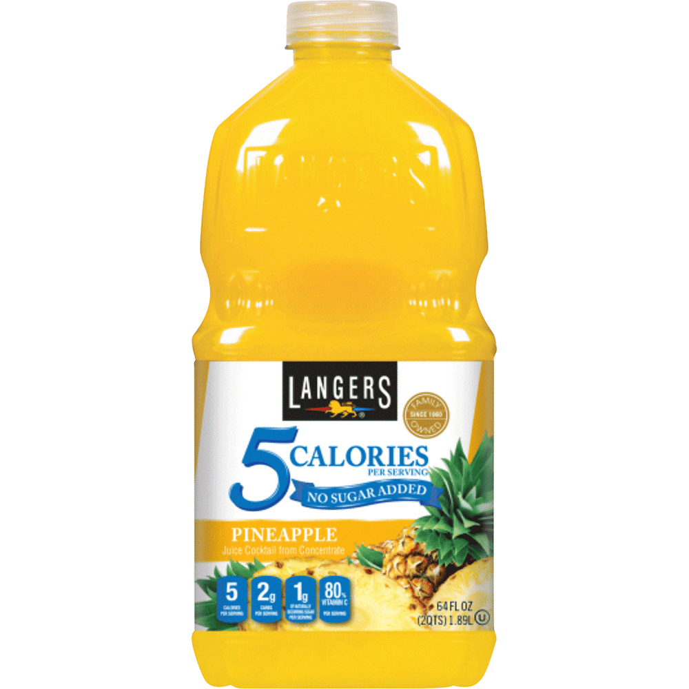 Langer's 5 Calorie Pineapple Juice Total Wine & More