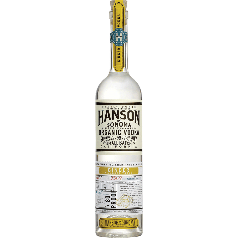 Hanson of Sonoma Ginger Vodka 750ml