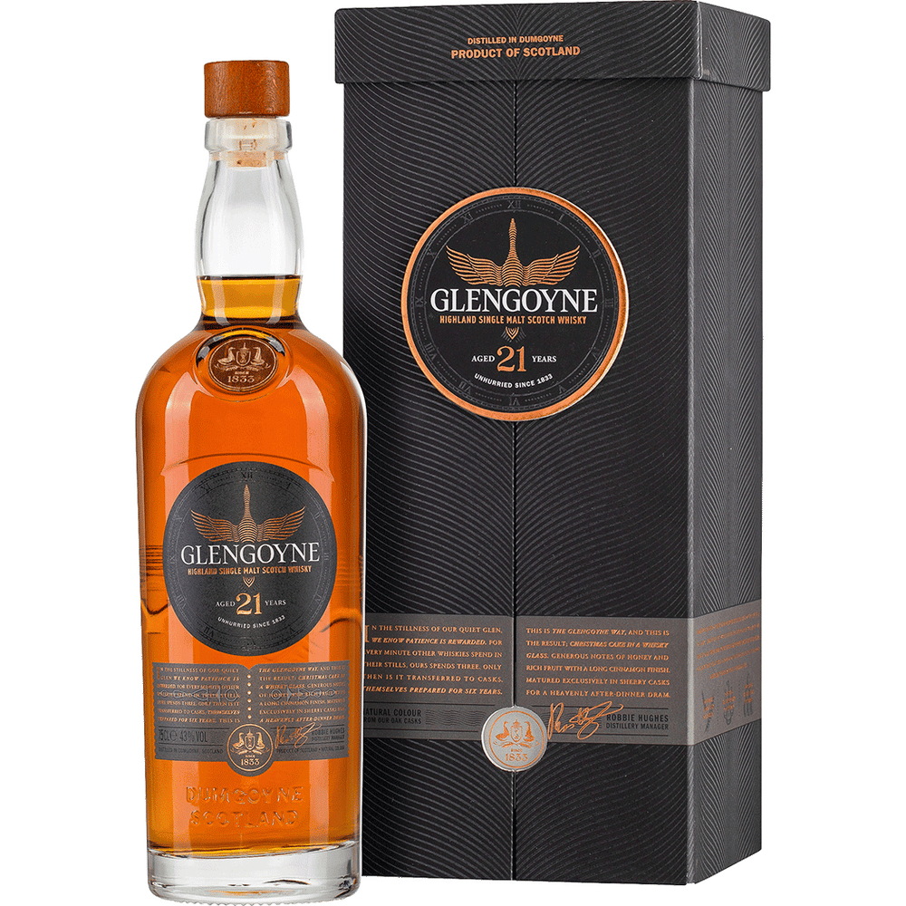 ウイスキー GLENGOYNE SINGLE MALT SCOTCH WHISKY Glengoyne 21 Year Single Malt Scotch | Total Wine & More