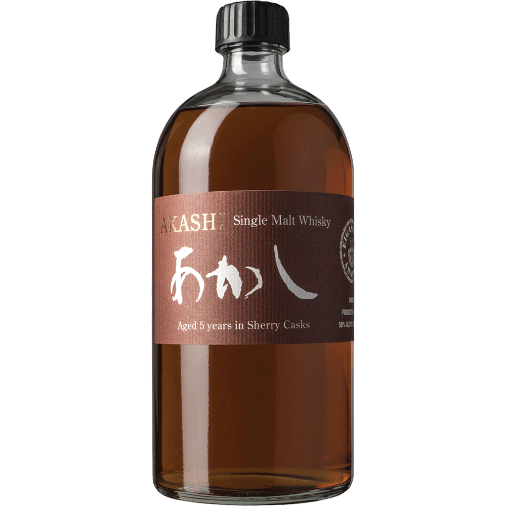 Akashi Single Malt Japanese Whisky 750ml