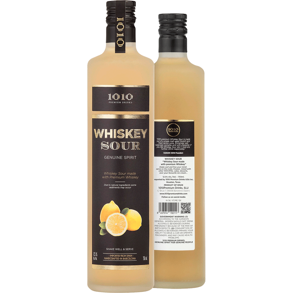 1010 Premium Whiskey Sour 750ml