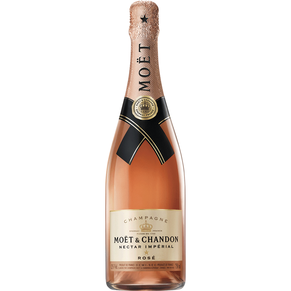 Moet & Chandon Nectar Rose & Godiva Chocolate Gift Box