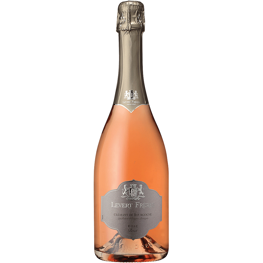 Levert Cremant de Bourgogne Rose Sparkling Wine 750ml