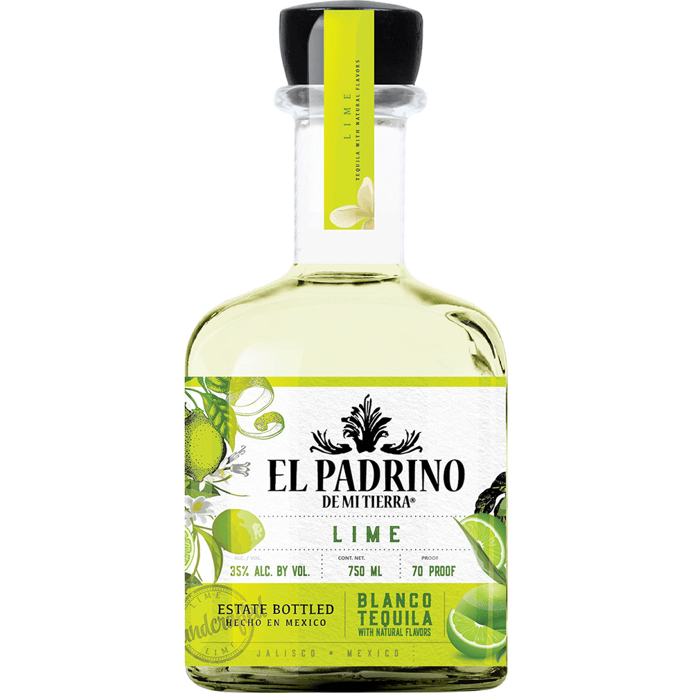 El Padrino Lime Tequila 750ml
