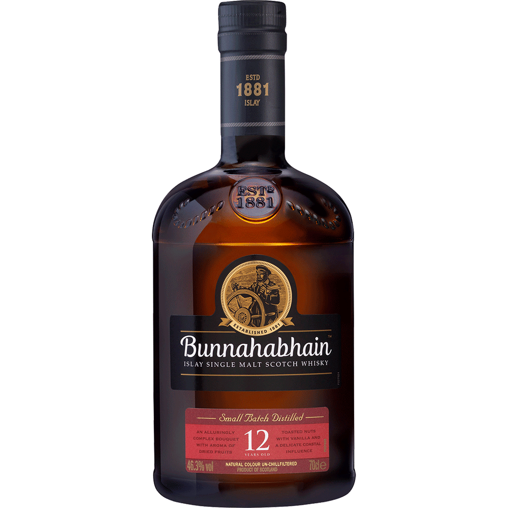 Bunnahabhain 12年 46% ウイスキー Bunnahabhain 12 Year Old Single Malt Scotch Whisky | Total