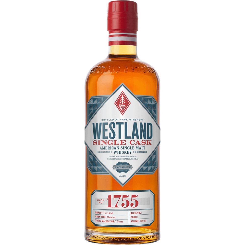 Westland Single Cask Five Malt Cask #1755 Barrel Select 700ml Bottle