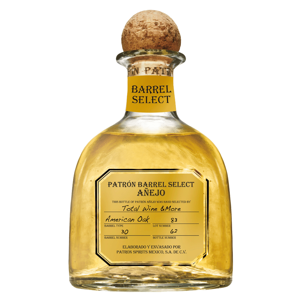 Patron Anejo Single Barrel Select Tequila | Total Wine & More