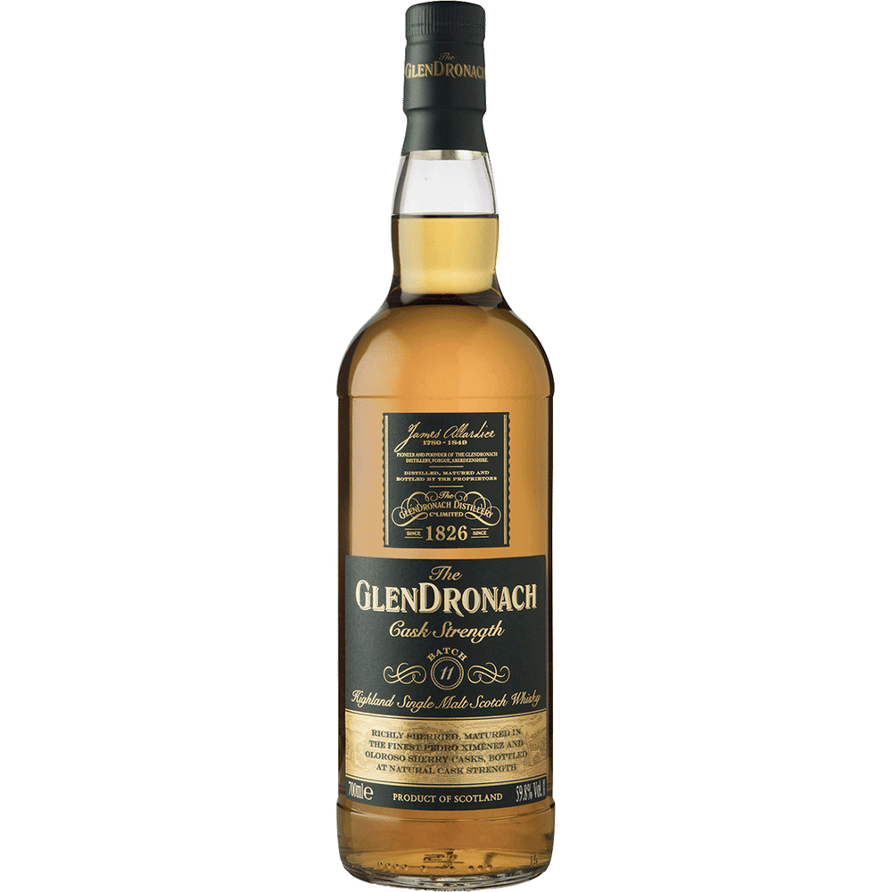 ウイスキー GLENDDRONACH GlenDronach 11 Year Cask Strength Single Malt Scotch | Total