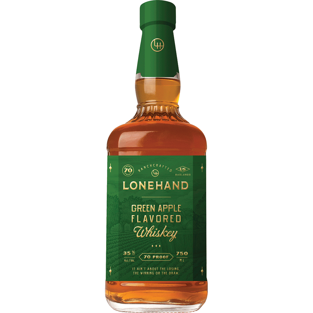 Lonehand Green Apple Whiskey 750ml