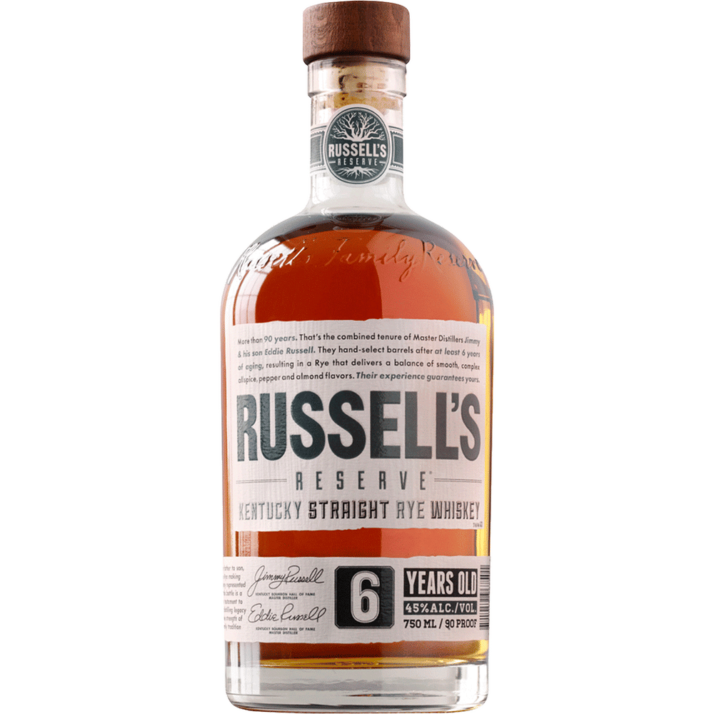 Russell's Reserve 6yr Rye 750ml