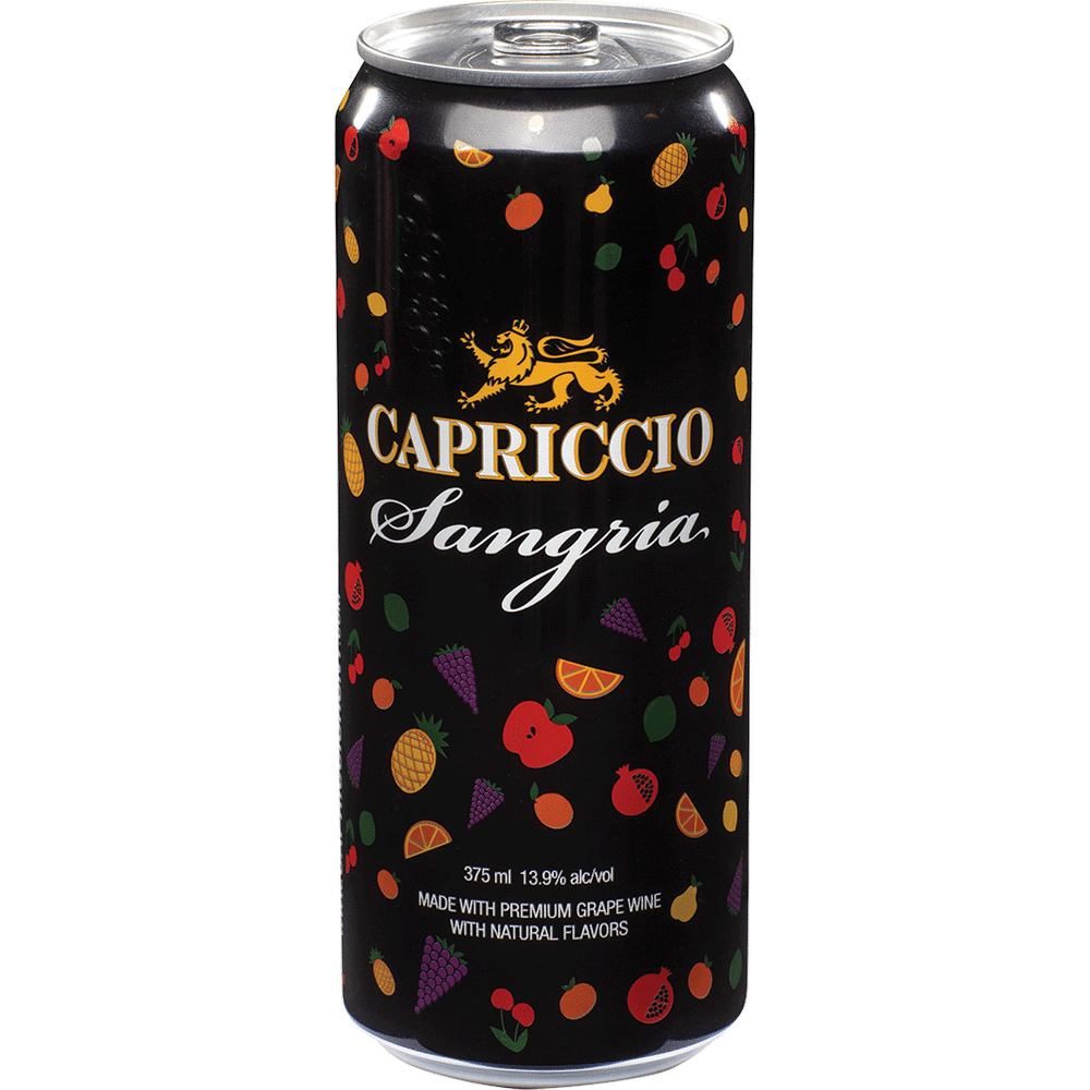 Capriccio Bubbly Sangria Can 375ml Can