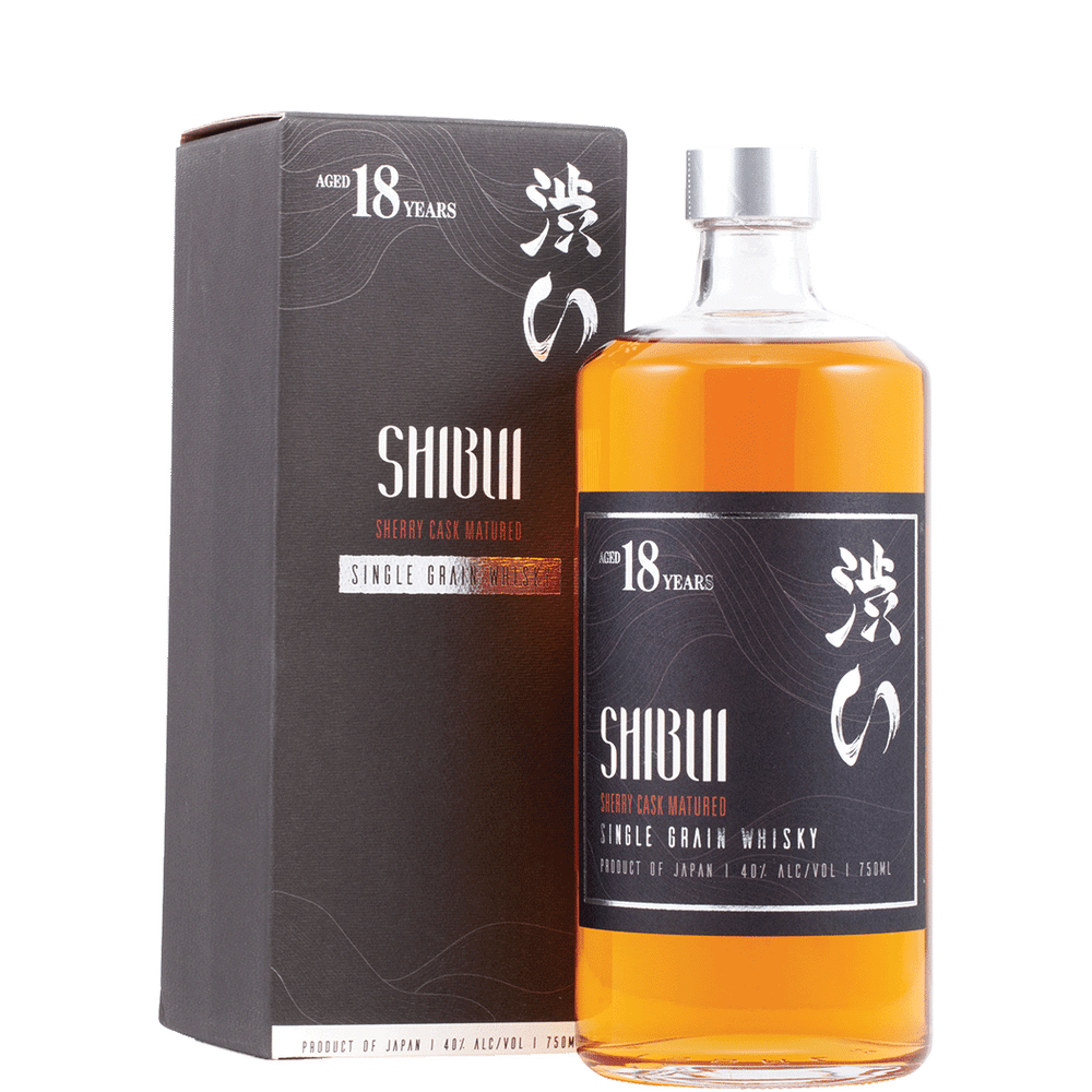 Shibui Single Grain 18 Yr Whisky 750ml