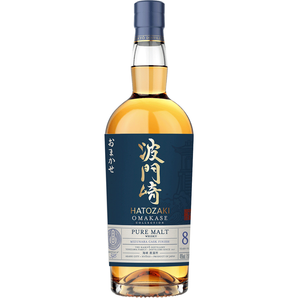Hatozaki Omakase Collection Mizunara Cask Finish Pure Malt Whisky | Total  Wine & More