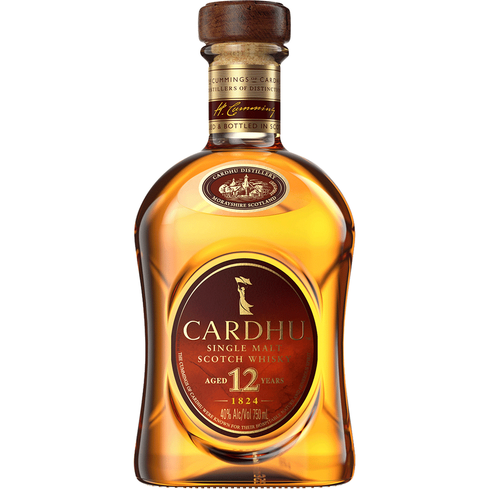 Whisky Cardhu Réserve 12 Ans + 2 Lunettes larges (Speyside) - Au