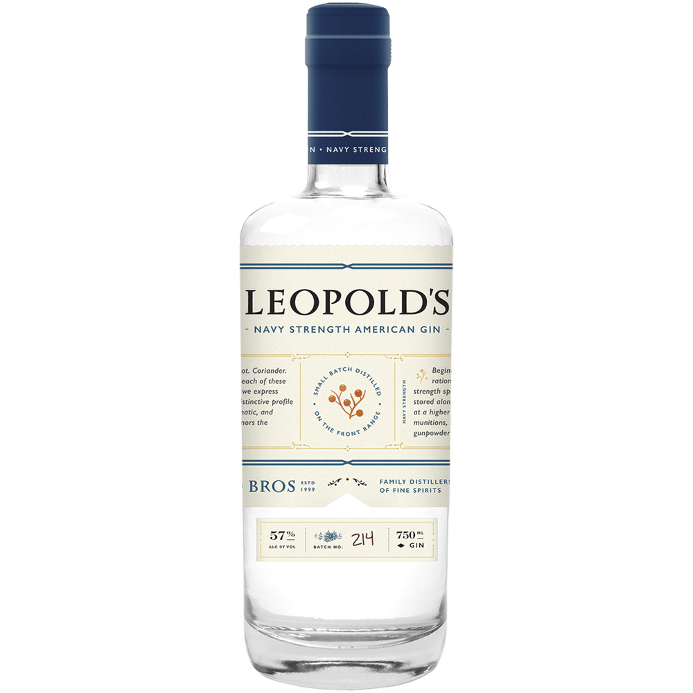 Leopold Navy Strength Gin 750ml