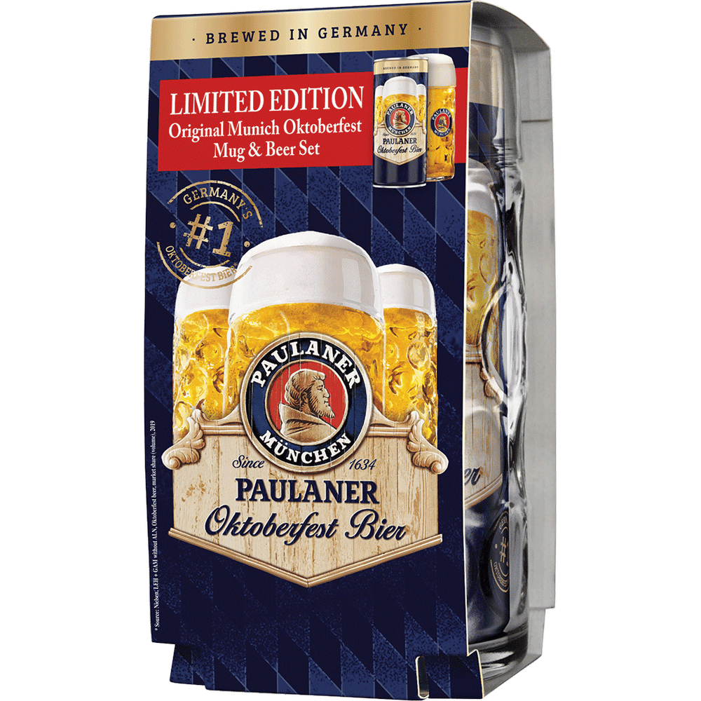 激安単価で 1L Oktoberfest Paulaner Can+Glass More & Wine Total | ビール・発泡酒