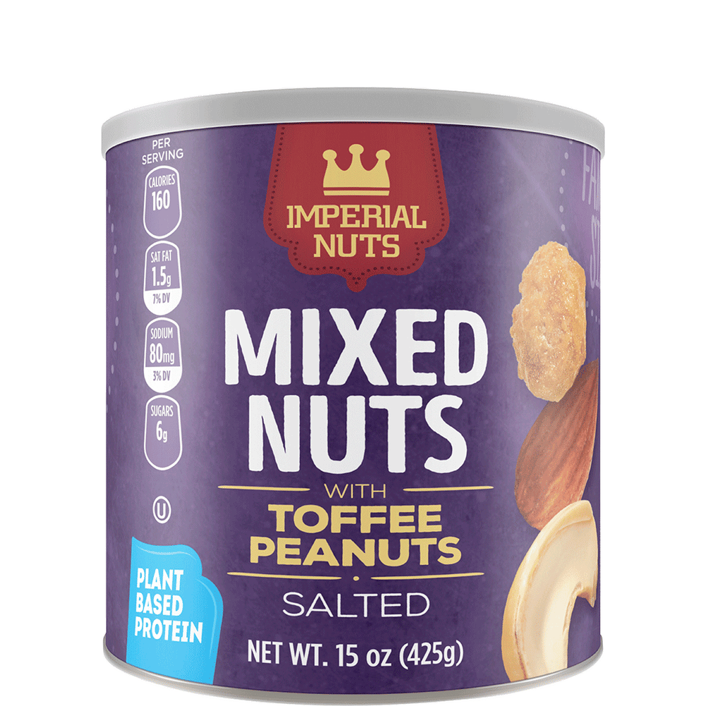 Imperial Nuts Mixed Nuts with Toffee Peanuts Total Wine & More