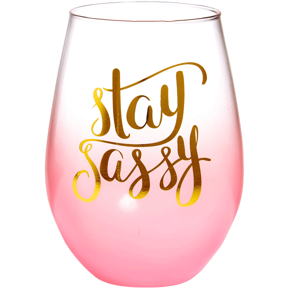 Stemless Wine - Stay Sassy 