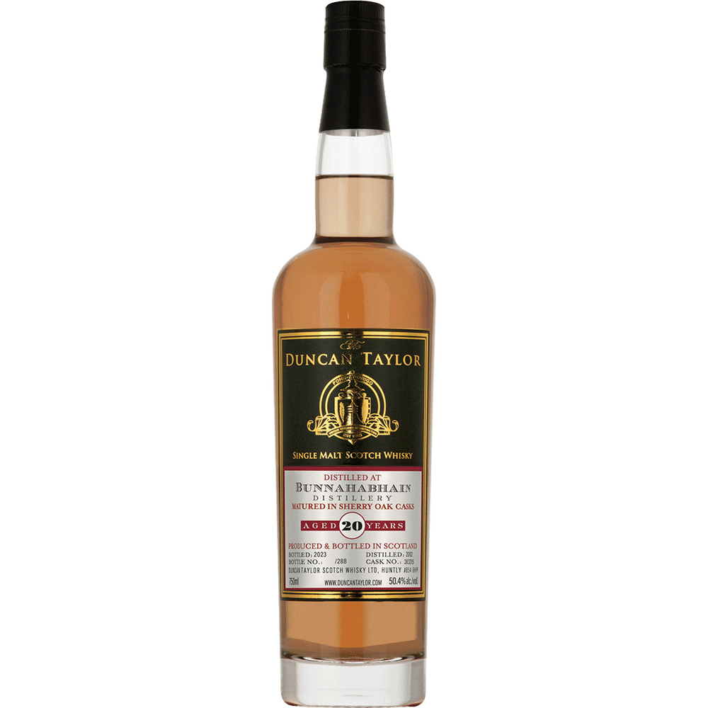 未開封　Bunnahabhain 1 Litre Duncan Taylor Bunnahabhain 20 Year 2002 Sherry Cask Single
