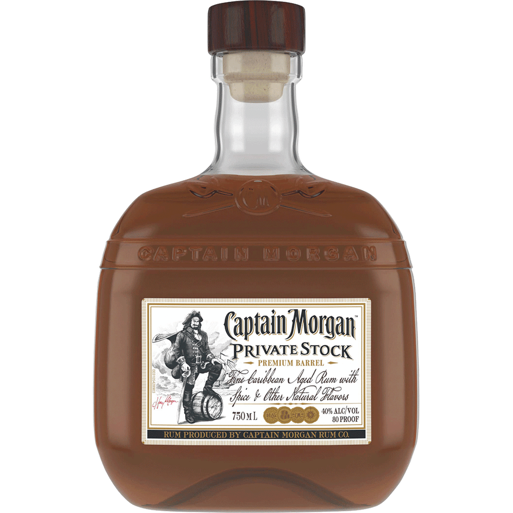 Captain Morgan Private Stock 1L 2本セット キャプテン モルガン 17日(日)限定 店内全品+2% キャプテン