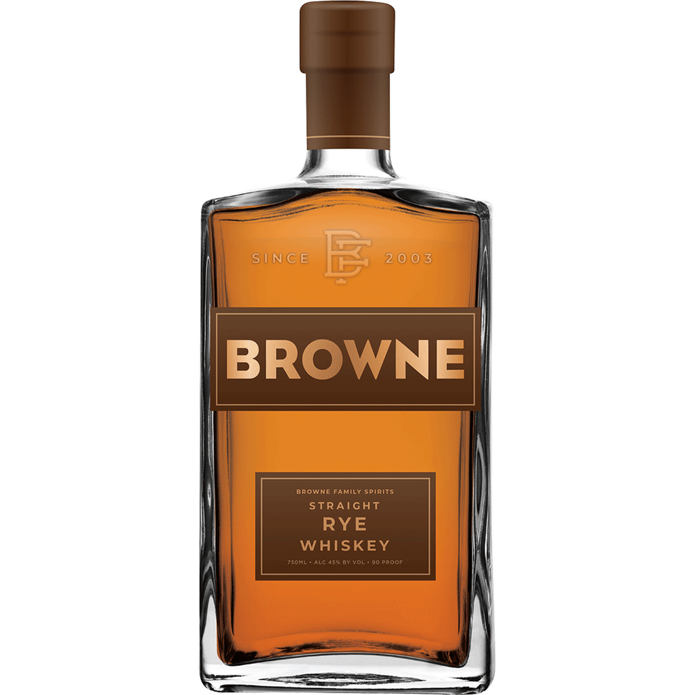 Browne Family Spirits Rye Whiskey