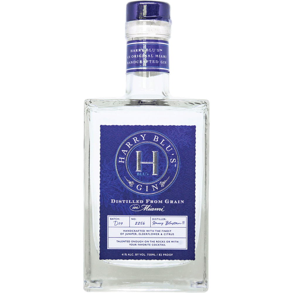 Harry Blu's Gin  750ml