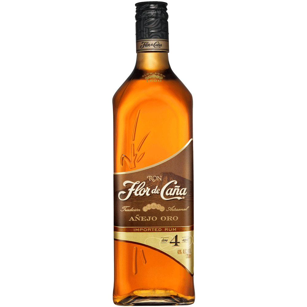 Flor de Cana 4 Year Rum Anejo Oro 750ml