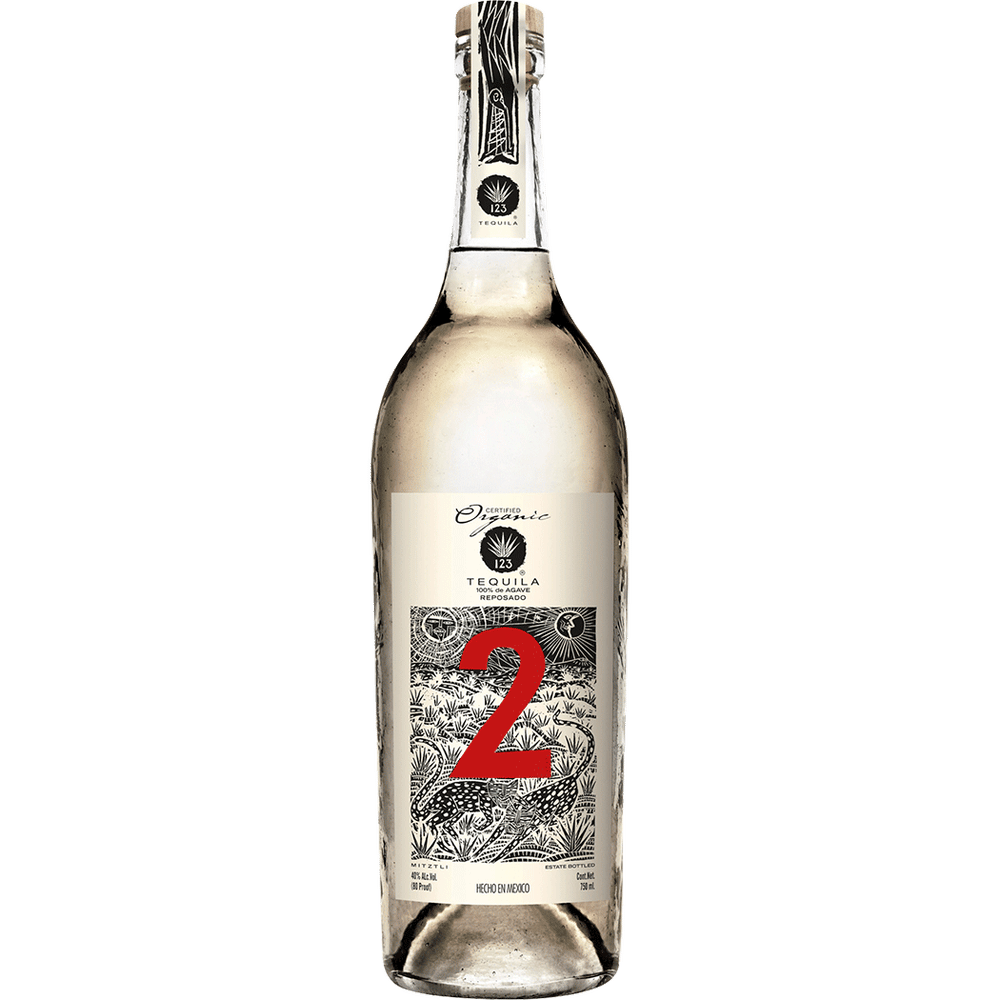 123 Certified Organic Tequila Reposado 750ml
